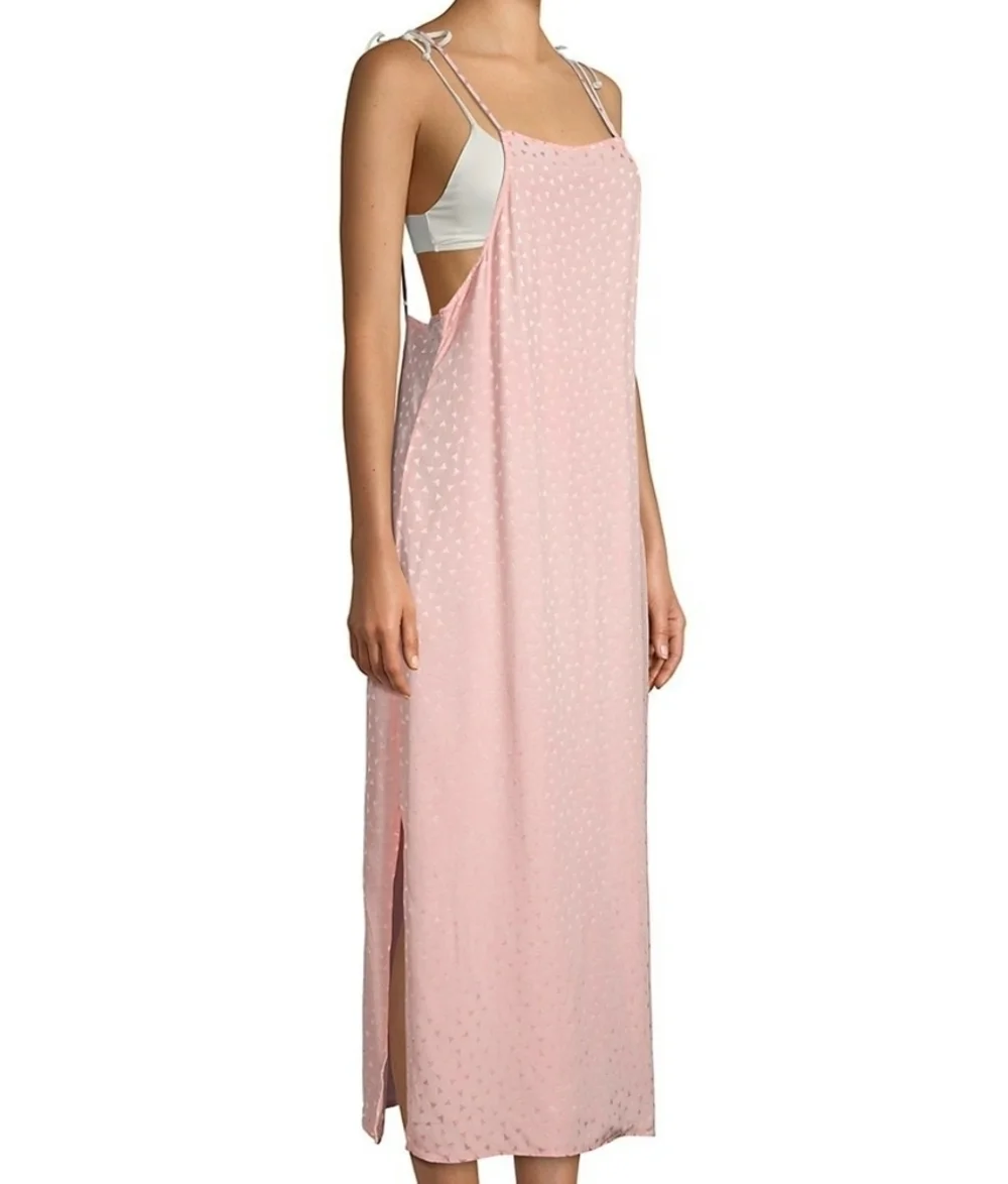 Onia Melanie Dress Floating Triangle Pink Coverup NEW